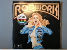 ROCK WORK 2LP SET cu:Kansas,Santana,Aerosmith..etc (1975/ CBS Rec/ RFG) - Vinil foto