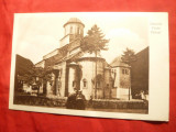 Ilustrata Monastir Visoki Decani -Kosovo-Iugoslavia ,interbelica, Necirculata, Fotografie