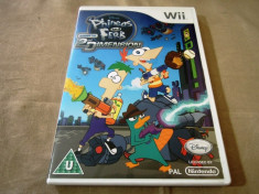 Phineas and Ferb across 2nd Dimension, Wii, original, PAL foto