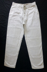 Blugi / pantaloni Dockers; marime 33/32: 84 cm talie, 108.5 cm lungime, 81 cm crac interior; 100% bumbac; impecabili foto