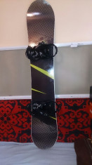 placa snowboard NITRO PRIME58 158cm cu legaturi NIDECKER foto