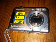 Camera foto digitala Sony DSC-S700 supercompacta , testata , impecabila foto