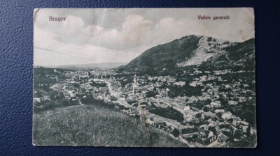 Vedere/Carte postala - Brasov - Deteriorat foto