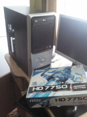 Vand Sistem Desktop E8300 / Hd 7750 NOU !!!!! foto