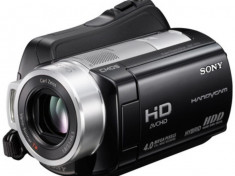 Camera video Sony HDR-SR10E Full HD 1920x1080, HDD 40GB, Obiectiv Carl Zeiss, zoom optic 15x, Super SteadyShot foto