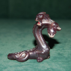 Jucarie figurina dragon cu 3 capete, 1997, Liverpool, UK, Disney, Nestle, 6x6 cm foto