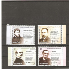 Romania-LP 2051 Mari scriitori romani-serie stampilata 181