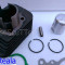 Kit Cilindru / Set motor + Piston + Segmenti Scuter / Moped pedalier / cu pedale ) Piaggio / Piagio Si