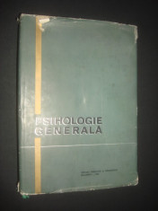 COLECTIV AUTORI - PSIHOLOGIE GENERALA {1966} foto