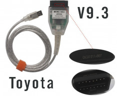 Interfata Diagnoza Toyota OBD2 Tester Auto Mini VCI Techstream Lexus Scion , J2534, MFC cu USB + CD Software foto