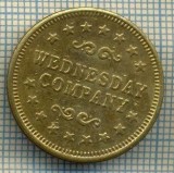 JETON 209 PENTRU COLECTIONARI - WEDNESDAY COMPANY - SUA - STAREA CARE SE VEDE