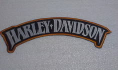 Patch Harley Davison Rotund foto