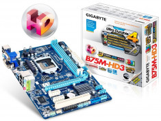 Placa de baza Gigabyte B75M-HD3 +kit 2x4Gb DDR3 Kingston foto