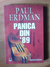 e0 Panica Din &amp;#039;89 - Paul Erdman foto