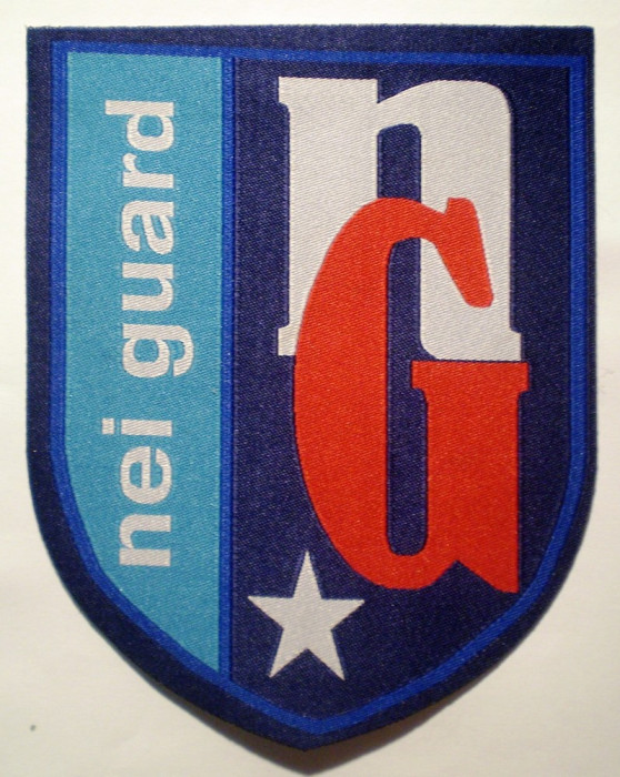 5.494 ROMANIA ECUSON EMBLEMA PATCH NG NEI GUARD 124/99mm