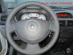 Volan imbracat piele Renault Clio Symbol foto