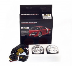 Proiectoare LED Angel Eyes Dacia Duster Logan Sandero Citroen C5 C4 Renault Laguna Clio foto