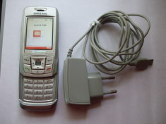 TELEFON SAMSUNG SGH - E 250 V , STARE PERFECTA DE FUNCTIONARE ! foto