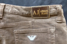 Blugi Armani Jeans, Comfort Fit, Eco Wash, Made in Italy; marime 30, vezi dim. foto