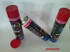 Spray vopsea nemetalizat rosu 600ml foto