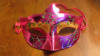Masca Carnaval Foreplay Adult Venetiana Flower Stralucitoare Halloween, Marime universala, Rose