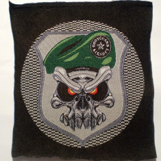 5.492 ROMANIA ECUSON EMBLEMA PATCH CLUB SPORTIV BODYGUARD AIRSOFT CRANIU ALIEN