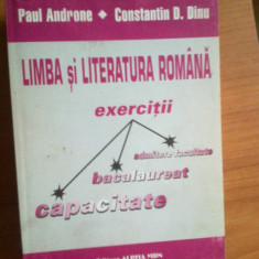 b2 Limba si literatura romana - exercitii: capacitate, bacalaureat, admitere