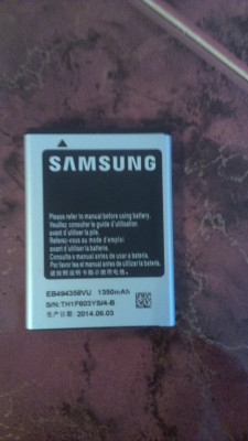 Acumulator Samsung Wave M S7250 cod EB494358VU nou original foto