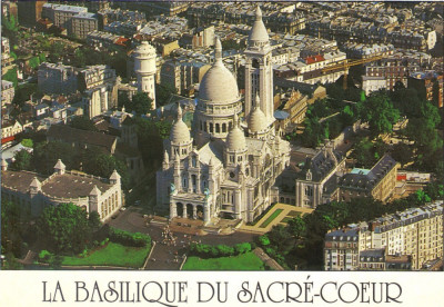 Carte postala FR006 Paris - Le basilique du Sacre-Coeur - necirculata [5] foto