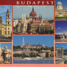 Carte postala Ungaria HU007 Budapesta - Colaj - necirculata [4]