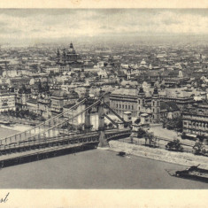 Carte postala Ungaria HU002 Budapesta - Podul Elisabeta - circulata [9]