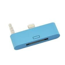 adaptor conector Convertor iPhone 5 5S iPod audio 8 Pin to 30 Pin Audio foto
