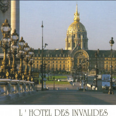 Carte postala FR009 Paris - L'hotel des Invalides vu depuis la pont Alexandre III - necirculata [5]