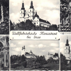 Carte postala AU001 Graz -Wallfahrtskirche Mariatrost bei Graz - necirculata [6]