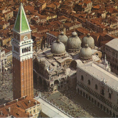 Carte postala IT007 Italia - Venezia - Piazza San Marco (Aerea) - necirculata [5]