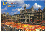 Carte postala BE006 Bruxelles - Market Place, Flower carpet - necirculata [5]