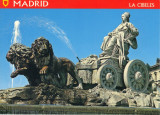 Carte postala ES009 - Madrid - Fuente de la Cibeles - necirculata [4]