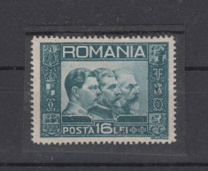 ROMANIA - 1931, EFIGIE CELOR 3 REGI, MNH - LOT 2 RO foto