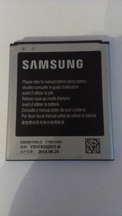 Acumulator Samsung Galaxy Xcover 2 S7710 COD EB485159LU produs nou original