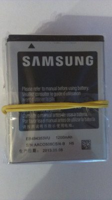 ACUMULATOR BATERIE pentru Samsung Galaxy Pop Plus S5570i cod EB494353VU foto