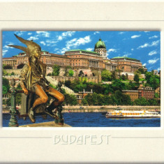 Carte postala Ungaria HU015 Budapesta - Castelul Buda - necirculata [4]