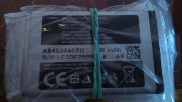 Acumulator Samsung E1110 cod AB553446BU swap
