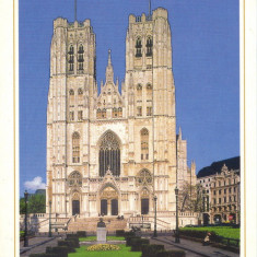 Carte postala BE002 Bruxelles - Monument Saint Michael Rol Baudouin - necirculata [5]