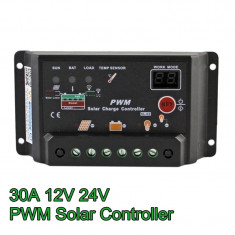 Regulator Controler solar 30A 12V/24V foto