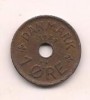 No(2) moneda-DANEMARCA -1 ORE 1934, Europa