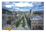 Carte postala BE016 Liege - Panorama Pl. du Marche - necirculata [5], Belgia