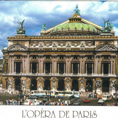 Carte postala FR004 Paris - Le place et le theatre - necirculata [5]