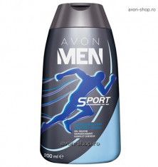 Gel de dus pentru par si corp Avon Sport foto