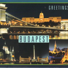 Carte postala Ungaria HU010 Budapesta - Colaj - necirculata [4]