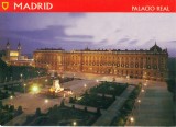 Carte postala ES008 - Madrid - Plaza de Oriente y Palacio Real - necirculata [4]